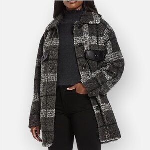 NVLT Sherpa Plaid Jacket
